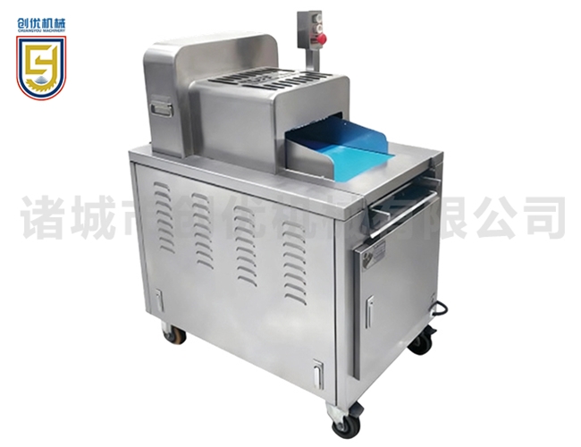 Frozen meat cutting machine (mechanical version)